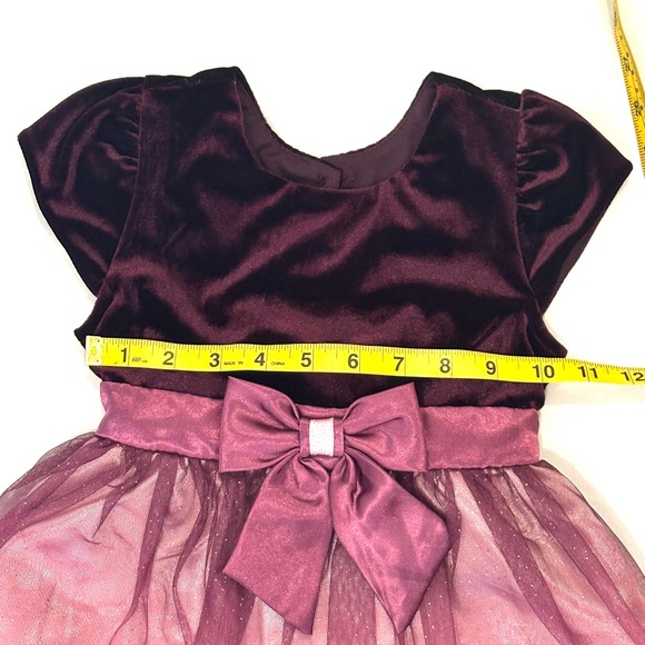 Toddler girl, purple dress - Picture 4 of 12